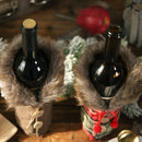 Wine Bottle Cover Christmas Decorations