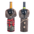 Wine Bottle Cover Christmas Decorations