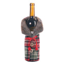 Wine Bottle Cover Christmas Decorations