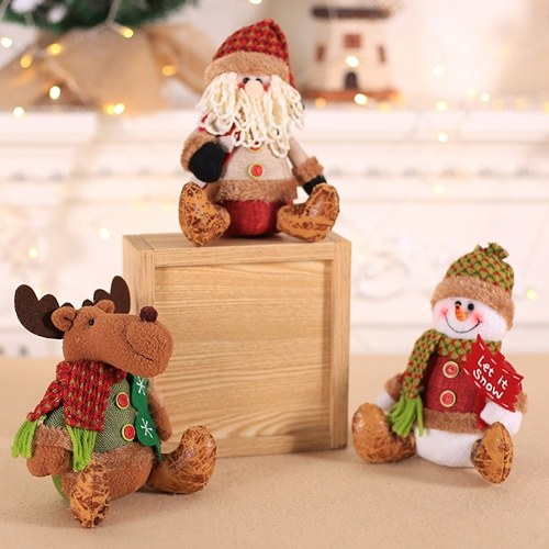 Christmas Decoration Doll Retro Style