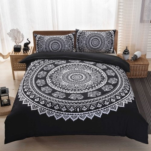 Bedding Set Ethnic Style Pillowcase Bed Sheet