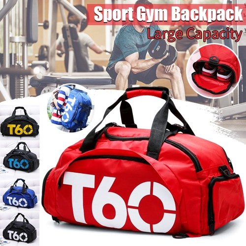 Multi-functional Large Sports Gym Shoulder Bag Duffle Travel Luggage Knapsack