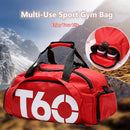 Multi-functional Large Sports Gym Shoulder Bag Duffle Travel Luggage Knapsack