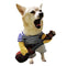 Pet Guitar Costume Dog Guitarist Player Pet Halloween Costume Pet Dog Cosplay Clothes Decoration Halloween Dress Up Accessories for Dogs Puppy