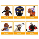 Pet Guitar Costume Dog Guitarist Player Pet Halloween Costume Pet Dog Cosplay Clothes Decoration Halloween Dress Up Accessories for Dogs Puppy