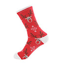 Christmas Cotton Socks Santa Snowman Snowflake Sock for Mens and Women