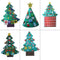 Christmas Windows Sticker Wall Sticker DIY Home Decoration Christmas Tree for Christmas Decorations