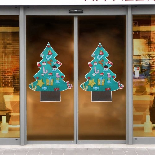 Christmas Windows Sticker Wall Sticker DIY Home Decoration Christmas Tree for Christmas Decorations