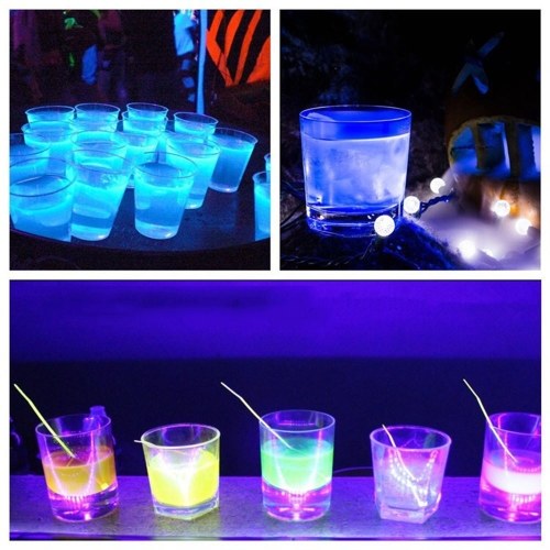 Led Coaster Flashing Round Shape Cup Sticker Mat Wine Glass Bottle Cup Luminous Coaster Home Party Club Bar Supply