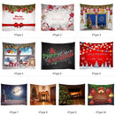 Christmas Tapestries Wall Hanging Art Tapestry Polyester Xmas Fireplace Tapestry Table Cloth