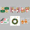 Color Christmas Sticker