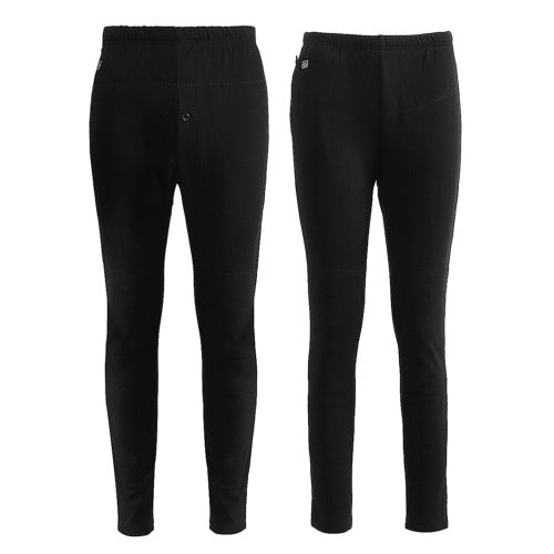 USB Heated Pants Women Rechargeable Slim thickening Heated Baselayer Pants