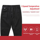 USB Heated Pants Women Rechargeable Slim thickening Heated Baselayer Pants