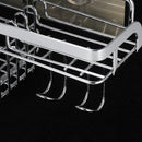 Adhesive Shower Caddy No Drilling 22 Lbs Bearing Weight Bathroom Shelf