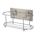 Adhesive Shower Caddy No Drilling 22 Lbs Bearing Weight Bathroom Shelf