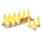 Rechargeable Tealights Christmas Gift Flameless Wireless LED Candles Lights for Wedding Party