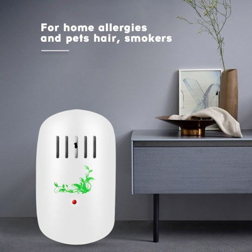 Mini Air Purifier Plug Socket PM2.5 Eliminator Home Bathroom Disinfection Air Freshener