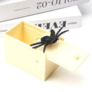 Surprise Prank Toy Animal Spider Box Wooden Box Practice Fun Prank Naughty Toy Gift