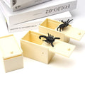 Surprise Prank Toy Animal Spider Box Wooden Box Practice Fun Prank Naughty Toy Gift