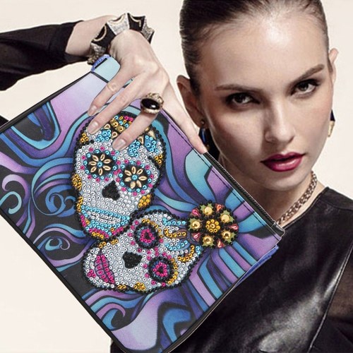 DIY Wallet Cross Stitch Coin Special Shaped Diamond Painting Women Wallet Handbag BB148