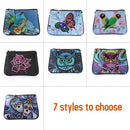 DIY Wallet Cross Stitch Coin Special Shaped Diamond Painting Women Wallet Handbag BB148