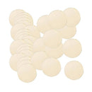 100Pcs 50mm Wooden Circles Round Wedding Craft Card Making Scrapbooking Decoration