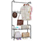 Carbon Steel Rod Hanging Clothes Garment Rack Organizer Indoor Hanger