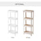 4-Tier Hollow Frame Plastic Storage Rack