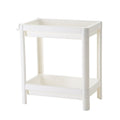 2-Tier Hollow Frame Plastic Storage Rack