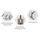 Robe Towel Wall Hanger  Coat  Hooks Stainless Steel Rack