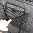 Car Seat Storage Mesh Organizer Mesh Cargo Net Sticker Organizer Pouch Bag for Car