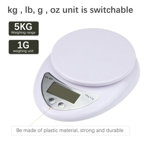 5KG/1g Digital  Kitchen Food Scale