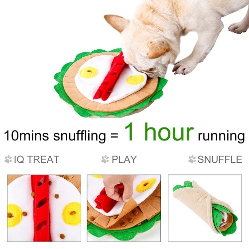 Pet Dog Snuffle Feeding Mat Snack Feeder Interactive Feed Game for Boredom