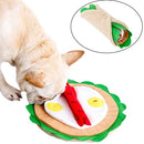 Pet Dog Snuffle Feeding Mat Snack Feeder Interactive Feed Game for Boredom