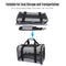 Portable Pet Cats Dogs Travel Carrier Breathable Foldable Pet Carrier Bag with Fleece Mat Large Space Easy Carry on Luggage for Weight less than 7.5kg