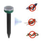 Solar Mole Repellent Sonic Deterrent Repeller