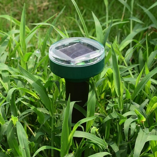 Solar Mole Repellent Sonic Deterrent Repeller