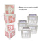 Transparent Storage Box Party Surprise Wedding Decoration Gift Box Children Supplies