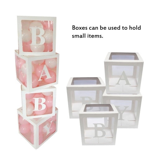 Transparent Storage Box Party Surprise Wedding Decoration Gift Box Children Supplies