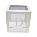 Transparent Storage Box Party Surprise Wedding Decoration Gift Box Children Supplies