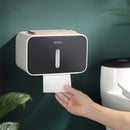 ecoco No Drilling Wall Mounted Paper Roll Tissue Box