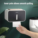 ecoco No Drilling Wall Mounted Paper Roll Tissue Box