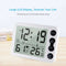 Digital Indoor Thermometer Hygrometer with Clock LCD Display ℃/ ℉