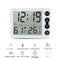 Digital Indoor Thermometer Hygrometer with Clock LCD Display ℃/ ℉