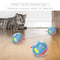 Smart Interactive Cat Toy Ball USB Rechargeable Rolling Ball for Kitty Puppy