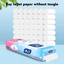 12rolls Soft Toilet 4-layer Thickening Strong Water Absorption Tissues Virgin Wood Pulp Home Bathroom Kitchen Accessories