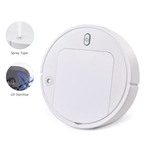 Robot Vacuum Cleaner Spray Type Disinfection UV Light Sterilizing Automatic Cleaning Vacuum