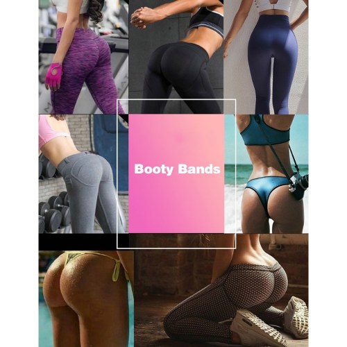 3pcs Exercise Resistance Bands for Legs and Butt Thicken Anti-Slip and Roll Workout Booty Bands