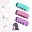 3pcs Exercise Resistance Bands for Legs and Butt Thicken Anti-Slip and Roll Workout Booty Bands