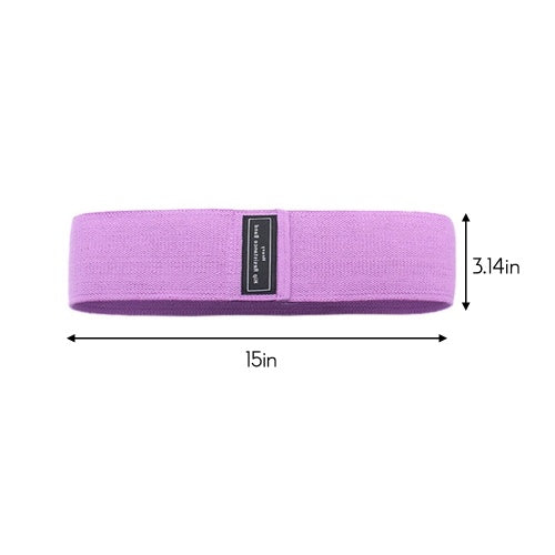 3pcs Exercise Resistance Bands for Legs and Butt Thicken Anti-Slip and Roll Workout Booty Bands